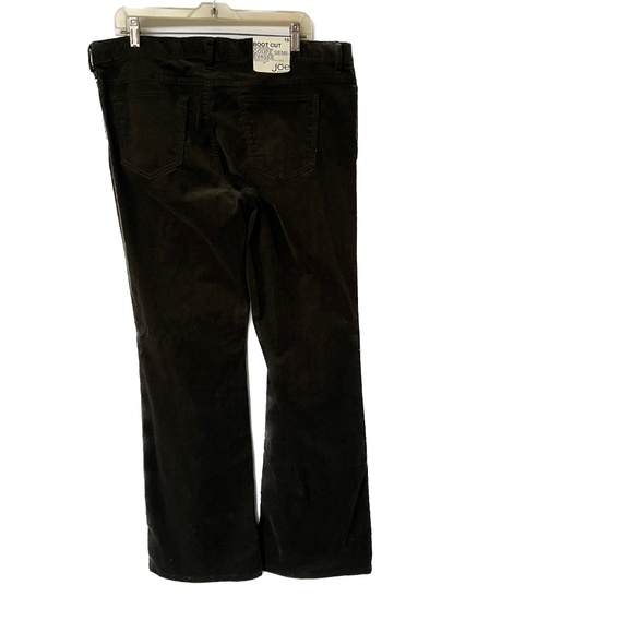 NWT Joe Fresh PANTS Corduroy Dark Green Boot Cut Size 16 Sits Low On Waist NEW - Picture 3 of 7
